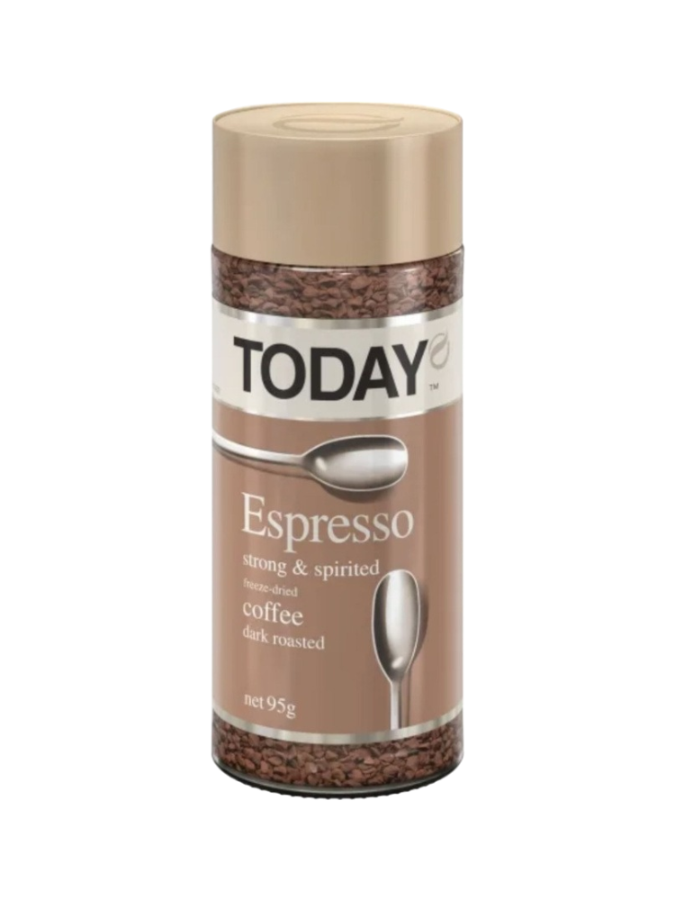 КОФЕ TODAY ESPRESSO 95Г СУБЛ С/Б
